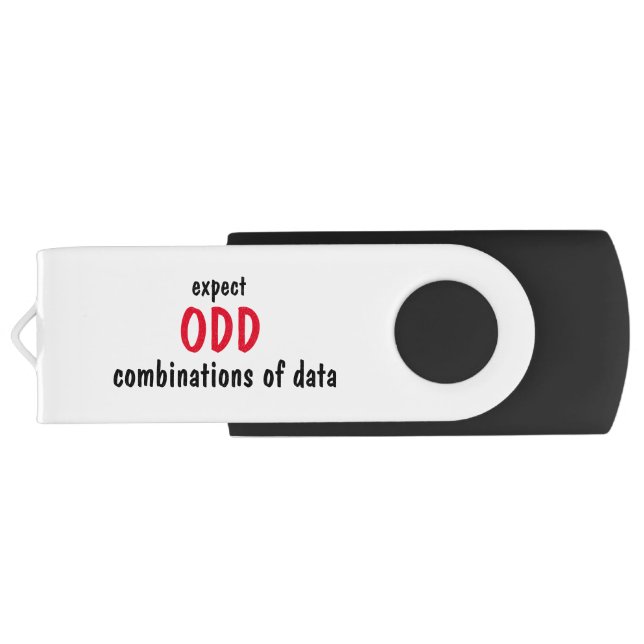 Odd combinations of data flashdrive flash drive (Back)