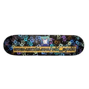 Odd_Eyed Ad Skateboard Deck