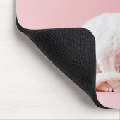 Odd-eyed cat mouse pad (Corner)