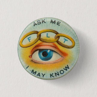 Odd Fellows "Ask Me I May Know" Pinback Button