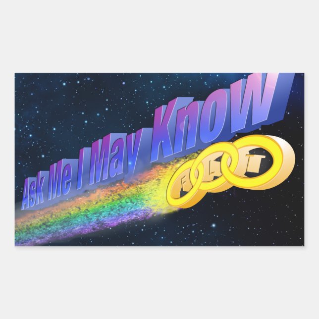 Odd Fellows "Ask Me I May Know" Sticker (Front)