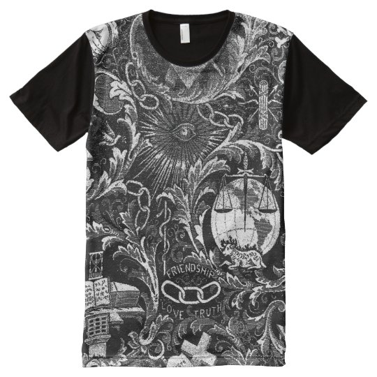 Odd Fellows Emblematic Tapestry Shirt | Zazzle.com