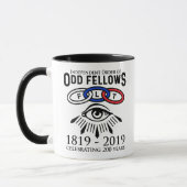 Odd Fellows Links and Eye 200th Anniversary Mug (Left)