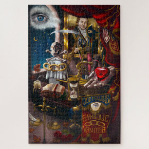 Odd Fellows Symbolic Vanitas Jigsaw Puzzle