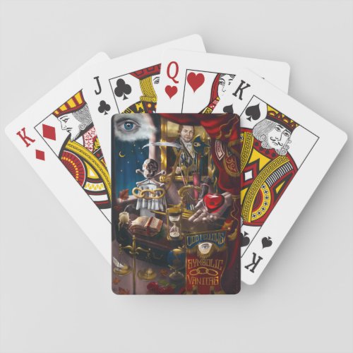 Odd Fellows Symbolic Vanitas Poker Cards