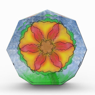 Odd Flower Acrylic Award