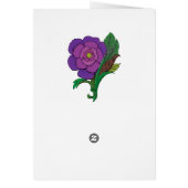 Odd Flower Cards (Back)