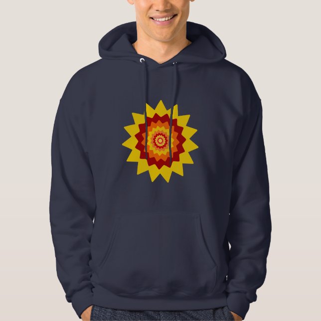 Odd Flower Men's Hoodie (Front)