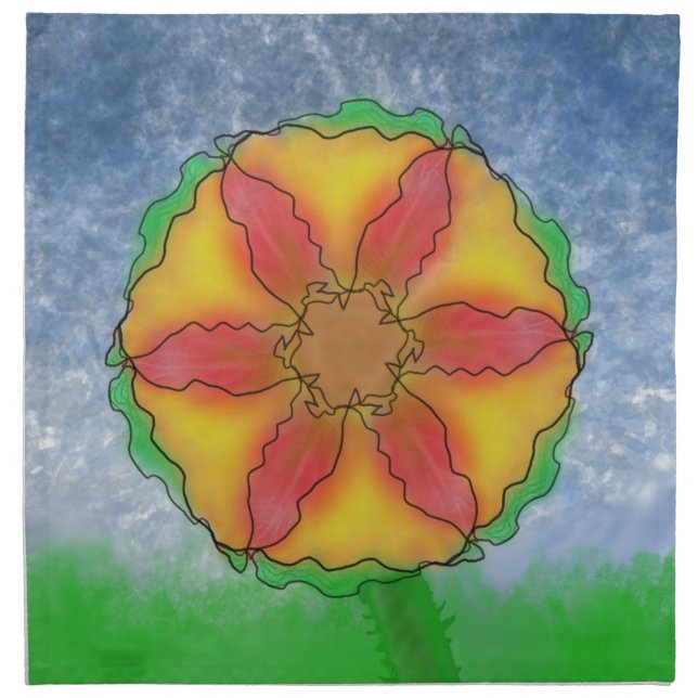 Odd Flower Napkin (Front)