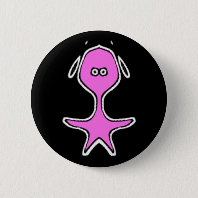 Odd Little Fella (Purple 2) Button (Front)