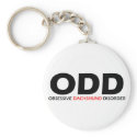 ODD - Obsessive Dachshund Disorder Key Chains
