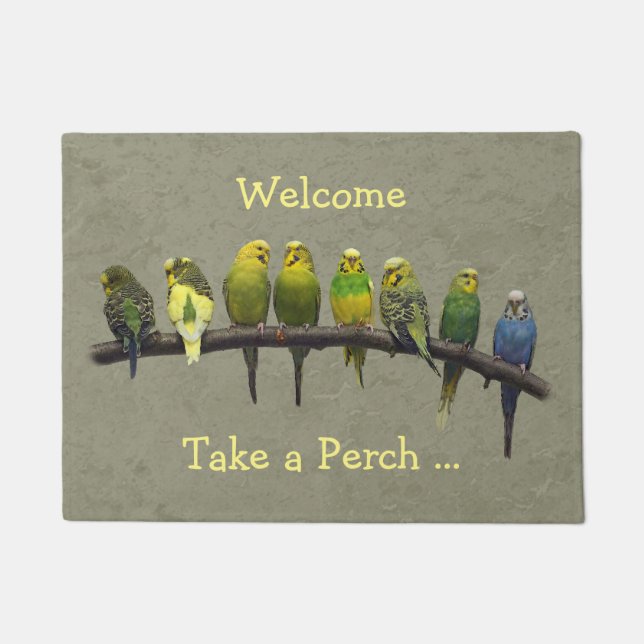 Odd One Out Door Mat (with customiseable text) (Front)