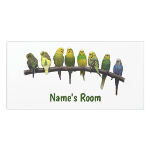 Odd One Out Door Name Plate Sign