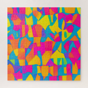 odd pattern abstract 8 jigsaw puzzle