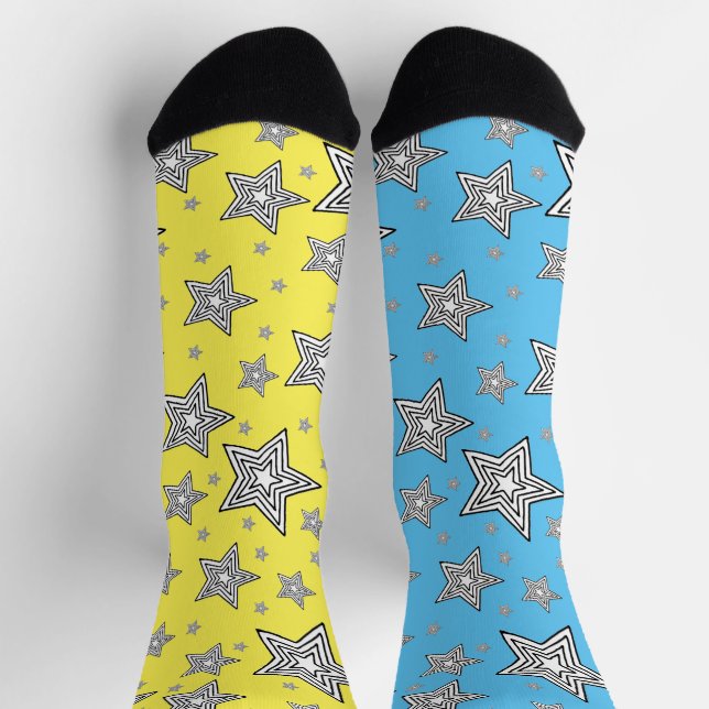 Odd Socks With Stars (Top)