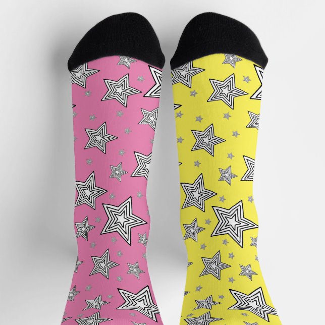 Odd Socks With Stars (Top)