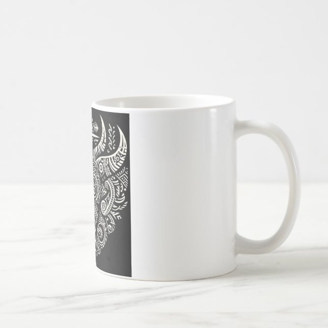 odd tribal mug (Right)