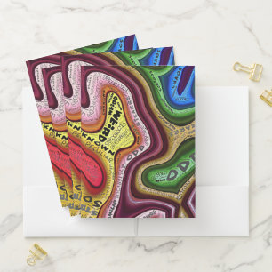 Odd Typography Pocket Folder