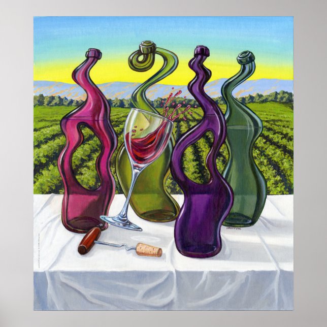 Odd Wine Poster (Front)