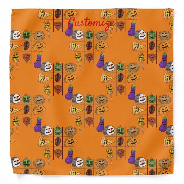 Oddball Jack o'lantern Medley Thunder_Cove Bandana (Front)