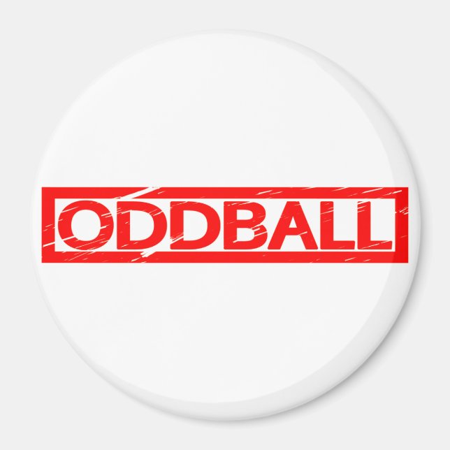 Oddball Stamp Magnet (Front)
