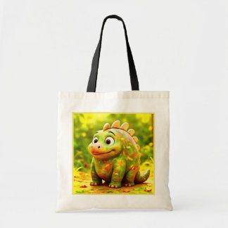 OddFriends Cute Dino Tote Bag