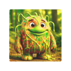 OddFriends – Gooey Green Monster Poster