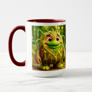 OddFriends – Gooey Green Monster Poster Mug
