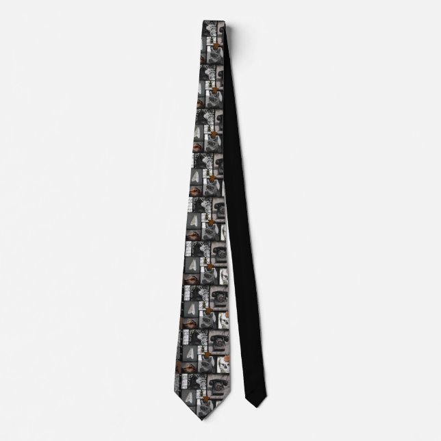 Oddities And Crows Neck Tie (Front)