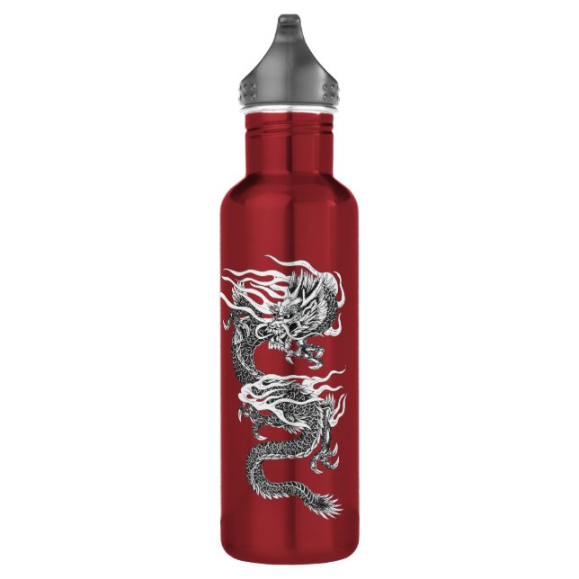 Oddities Dragon Stainless Steel Water Bottle (Right)