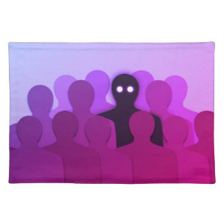 Oddity Surreal Pink Aesthetic Weirdo Cloth Placemat