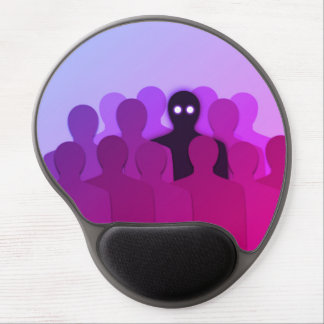 Oddity Surreal Pink Aesthetic Weirdo Gel Mouse Pad