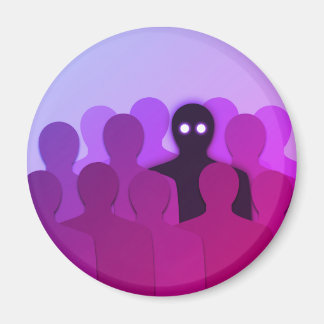 Oddity Surreal Pink Aesthetic Weirdo Magnet