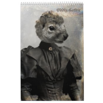 Oddly Gothic 2024 Calendar by Gothicolors at Zazzle