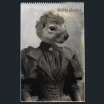Oddly Gothic Calendar<br><div class="desc">A mix of distressed,  odd animal art and dolls for the calendar year. If you like perfection this calendar is definitely not for you. Each month has slightly odd,  aged,  distressed and grungy images.</div>