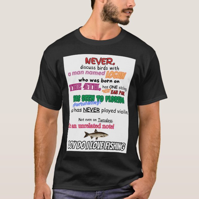 Oddly Specific T-Shirt (Front)