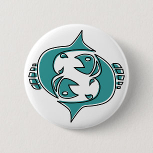 oddRex pisces Button