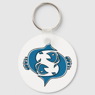 oddRex pisces Keychain
