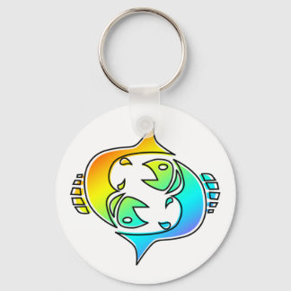 oddRex pisces Keychain