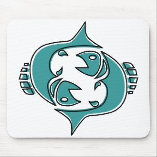 oddRex pisces Mouse Pad