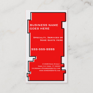 oddRex saxophone Business Card