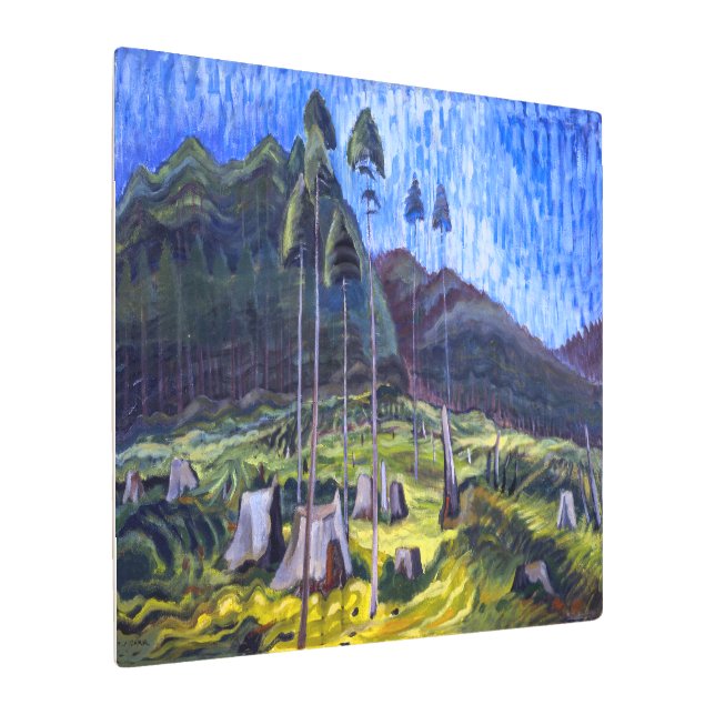Odds and Ends | Emily Carr | Metal Print (Angled)