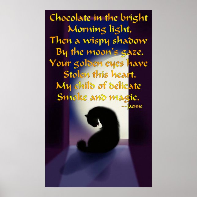 Ode to a Black Cat Poster (Front)