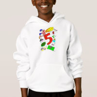 Ode to Five Kids Hooded Sweatshirt