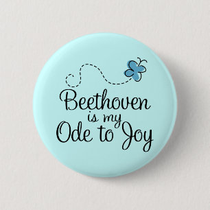 Ode To Joy Beethoven Button