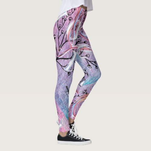 Ode to Love Active Wear designed by Adiela Akoo Leggings