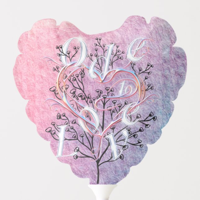 Ode to Love Balloons by Poet Adiela Akoo (Front)