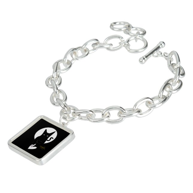 Ode to Love Cat Charm Bracelet - Adiela Akoo (Side)
