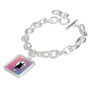 Ode to Love Cat Charm Bracelet by Adiela Akoo