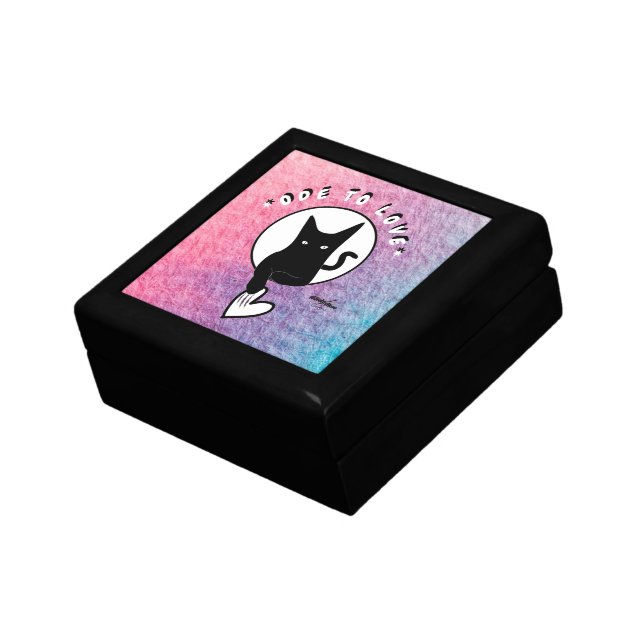 Ode to Love Cat Jewelry Box - Adiela Akoo (Side)
